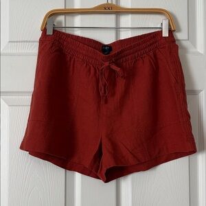 J. Crew Linen Drawstring Shorts